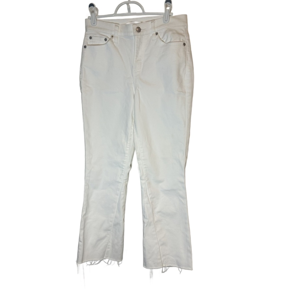 EUC Women's Cremieux Heritage White Denim Size 4